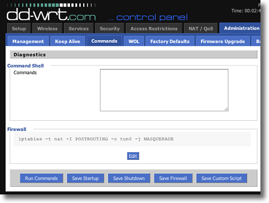 DDWRT VPN Firewall Script