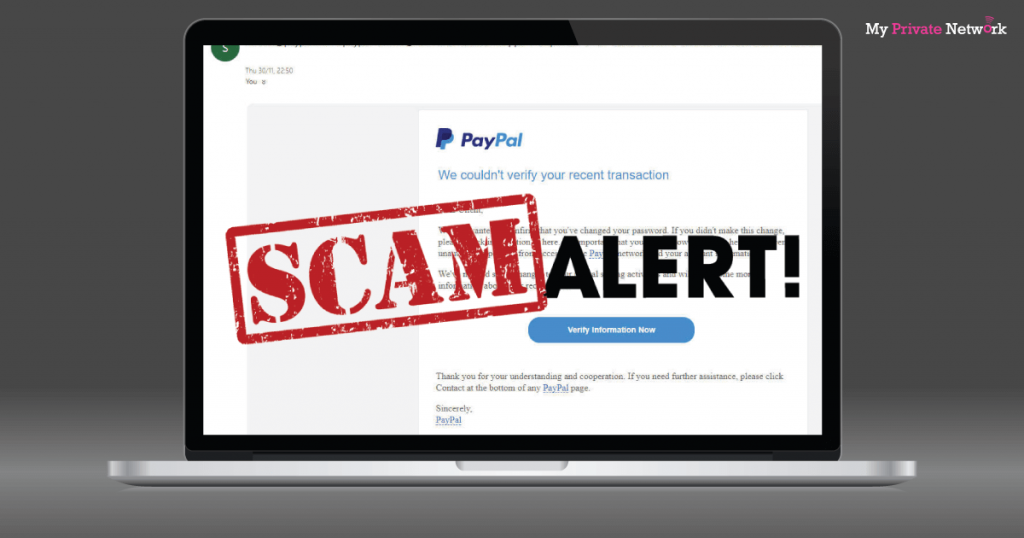 PayPal Phishing Scam