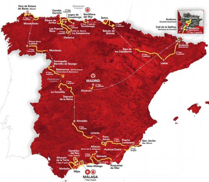 2018 Vuelta a España (Tour of Spain) How To Watch Live Online